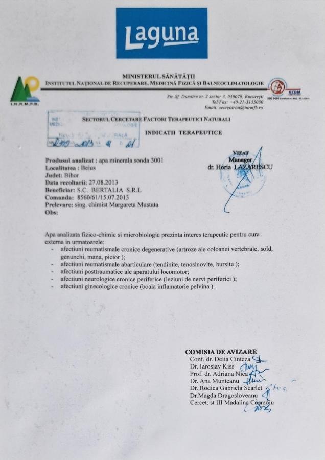 Motel Laguna Beius Εξωτερικό φωτογραφία